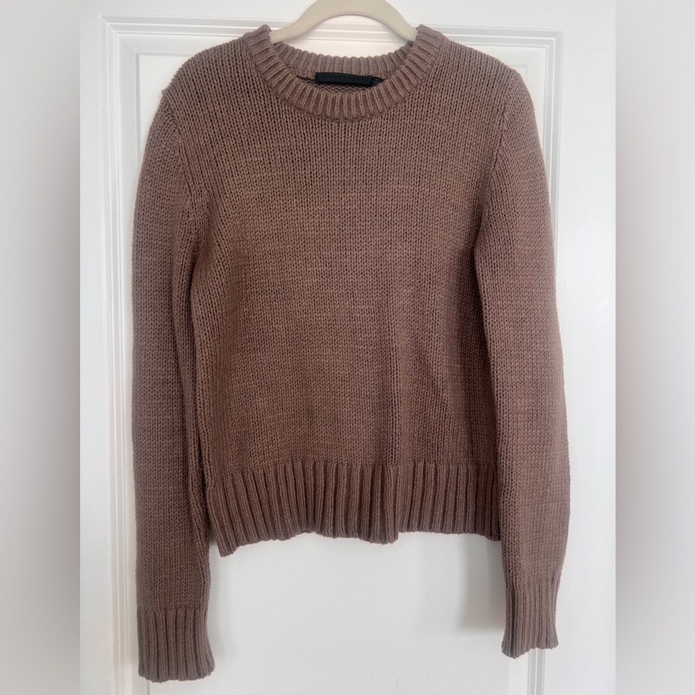 Jenni Kayne Cocoa Crew Neck Sweater
